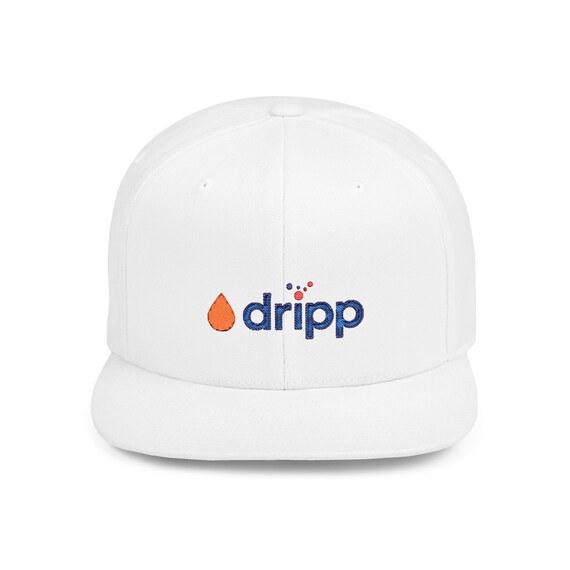 Classic Snapback Cap with 'dripp' Logo - Casual Streetwear for Everyday Style