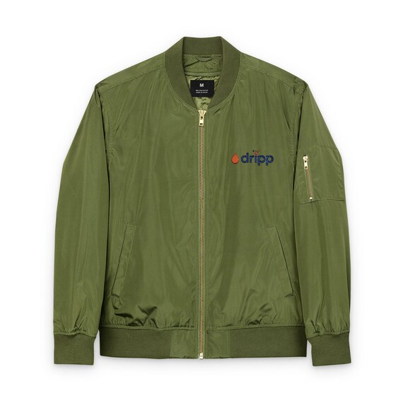 Eco-Friendly Embroidered Bomber Jacket, Fashionable Outerwear, Sustainable Style, Gift for Her, Streetwear Essentials, Fall Fashion