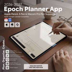 Epoch Digital Planner App (2026-2027)