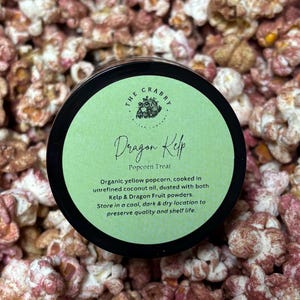 Dragon Kelp Popcorn Treat | Hermit Crab Treat | Popcorn