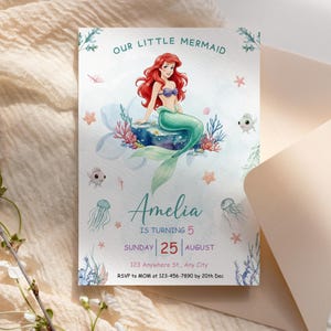 ariel welcome sign, ariel invitation, ariel milestone sign, mermaid chip bag, ariel party sign, disney mermaid ariel, little mermaid ariel, mermaid invitation, mermaid welcome sign, mermaid birthday, mermaid bottle label, mermaid gift tag, the little mermaid