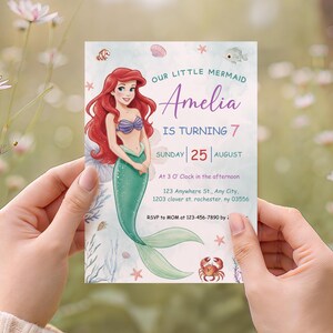 ariel welcome sign, ariel invitation, ariel milestone sign, mermaid chip bag, ariel party sign, disney mermaid ariel, little mermaid ariel, mermaid invitation, mermaid welcome sign, mermaid birthday, mermaid bottle label, mermaid gift tag, the little mermaid