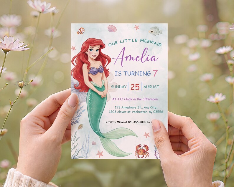 ariel welcome sign, ariel invitation, ariel milestone sign, mermaid chip bag, ariel party sign, disney mermaid ariel, little mermaid ariel, mermaid invitation, mermaid welcome sign, mermaid birthday, mermaid bottle label, mermaid gift tag, the little mermaid
