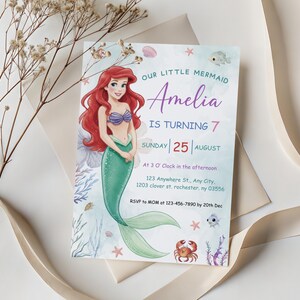 ariel welcome sign, ariel invitation, ariel milestone sign, mermaid chip bag, ariel party sign, disney mermaid ariel, little mermaid ariel, mermaid invitation, mermaid welcome sign, mermaid birthday, mermaid bottle label, mermaid gift tag, the little mermaid