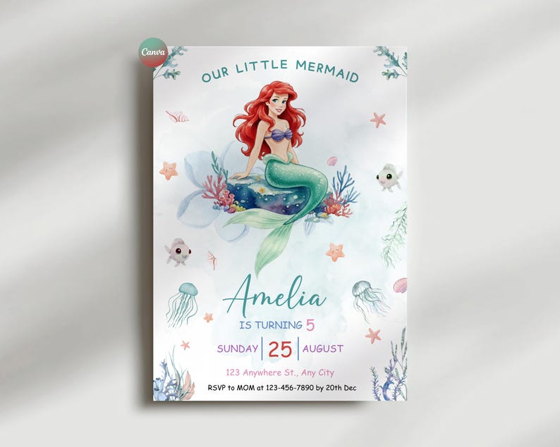 ariel welcome sign, ariel invitation, ariel milestone sign, mermaid chip bag, ariel party sign, disney mermaid ariel, little mermaid ariel, mermaid invitation, mermaid welcome sign, mermaid birthday, mermaid bottle label, mermaid gift tag, the little mermaid