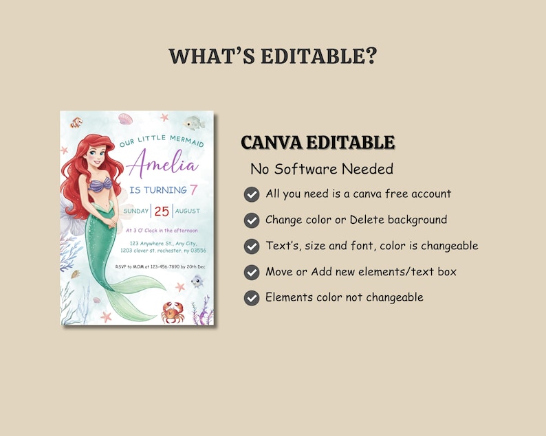 ariel welcome sign, ariel invitation, ariel milestone sign, mermaid chip bag, ariel party sign, disney mermaid ariel, little mermaid ariel, mermaid invitation, mermaid welcome sign, mermaid birthday, mermaid bottle label, mermaid gift tag, the little mermaid