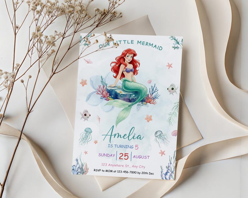 ariel welcome sign, ariel invitation, ariel milestone sign, mermaid chip bag, ariel party sign, disney mermaid ariel, little mermaid ariel, mermaid invitation, mermaid welcome sign, mermaid birthday, mermaid bottle label, mermaid gift tag, the little mermaid