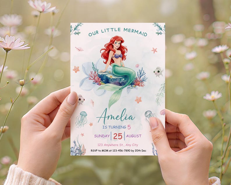 ariel welcome sign, ariel invitation, ariel milestone sign, mermaid chip bag, ariel party sign, disney mermaid ariel, little mermaid ariel, mermaid invitation, mermaid welcome sign, mermaid birthday, mermaid bottle label, mermaid gift tag, the little mermaid