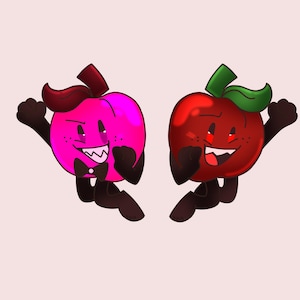Apple Inanimate Insanity 2in Keychain
