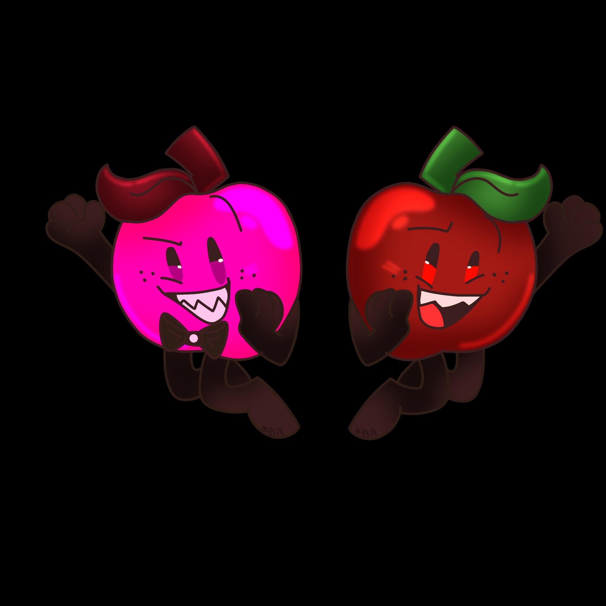 Inanimate Keychains Apple Inanimate Insanity 2in Keychain - Etsy