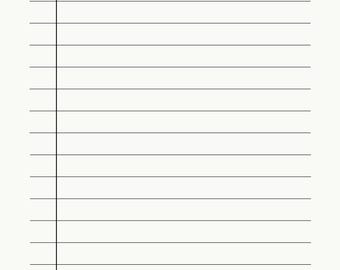 To-Do Liste: blanko gefüttert zum Ausdrucken