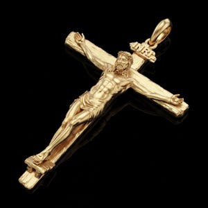 Inri Cross Necklace - Etsy