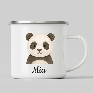 Personalisierte Tier Emaillebecher, Baby Geschenk, Emaillebecher für Kinder, Kinderbecher, Becher für Kinder, Individuell, 1.Geburtstagsgeschenk, Feiern