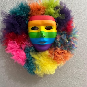 Rainbow Pride Wreath