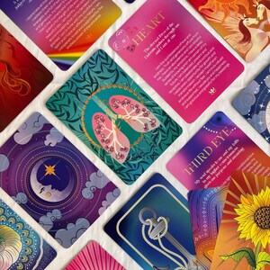 Luxuriöse positive Affirmationskarten mit Samttasche | Selbstliebe | Persönliches spirituelles Wachstum | Manifestation Selbstfürsorge | Hexen Geschenke | Feministisch