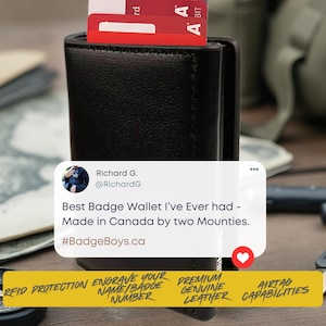 Porte-badge BadgeBoys - Fabriqué par des policiers pour des policiers