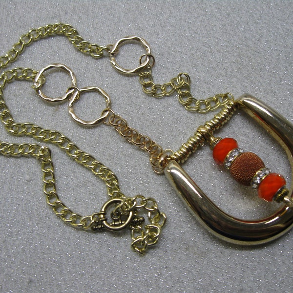 Belt Buckle Necklace Etsy