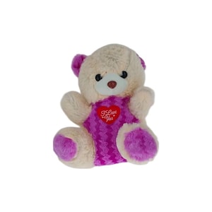 Osito de peluche hecho a mano, te amo