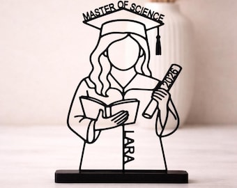Personalized stand for graduates | Master's | Bachelor's | Graduation gift | Graduation gift | Decoration | Graduate idea