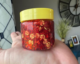 Softball Charm Hair Glitter Gel: Game Day Sparkle