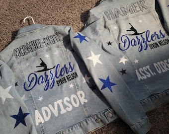Dance Custom Jacket - Coach Jean Jacket personalized gift