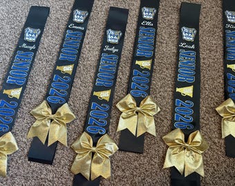 Sjerp met logo senior team met glinsterende of glitterstrikken