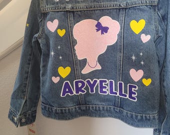 Birthday Princess Custom Denim Jacket