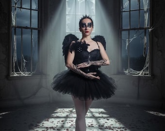 Costume di Halloween del Cigno Nero