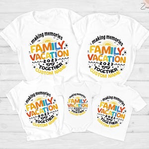 Family Vacation 2025 T-shirt, Making Memories Shirt, Family Tshirt, Family Vacation Shirts, Family Matching Shirt, Family Beach Trip Shirt
