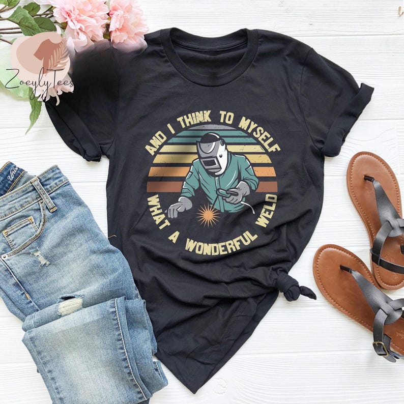 a t - shirt that says, i don't think to myself what a