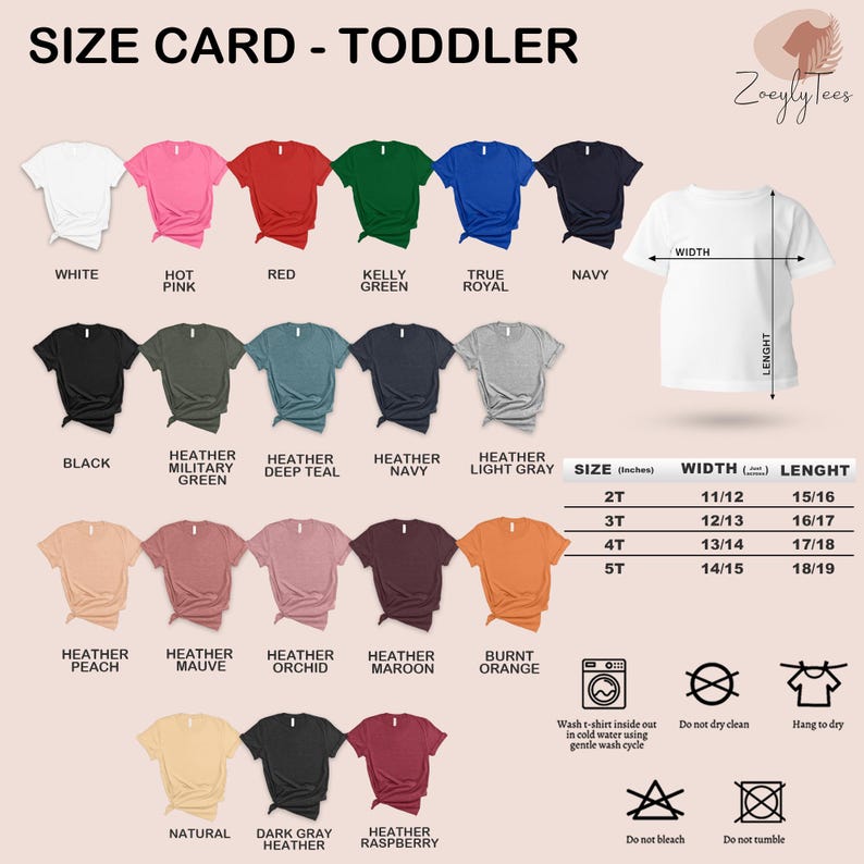 the size of a women's t - shirt is shown