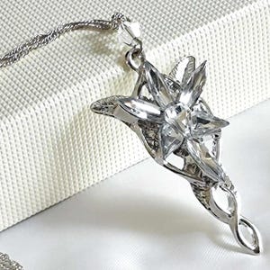 Arwen-ketting elfenprinses, modekristal sprookjesprinseshanger, cadeau voor koningin liefde, r sieraden elfenketting