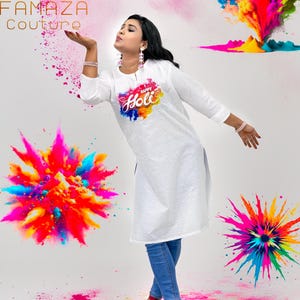 holi festival dress for women Colorful Holi Festival Outfits Inspiration