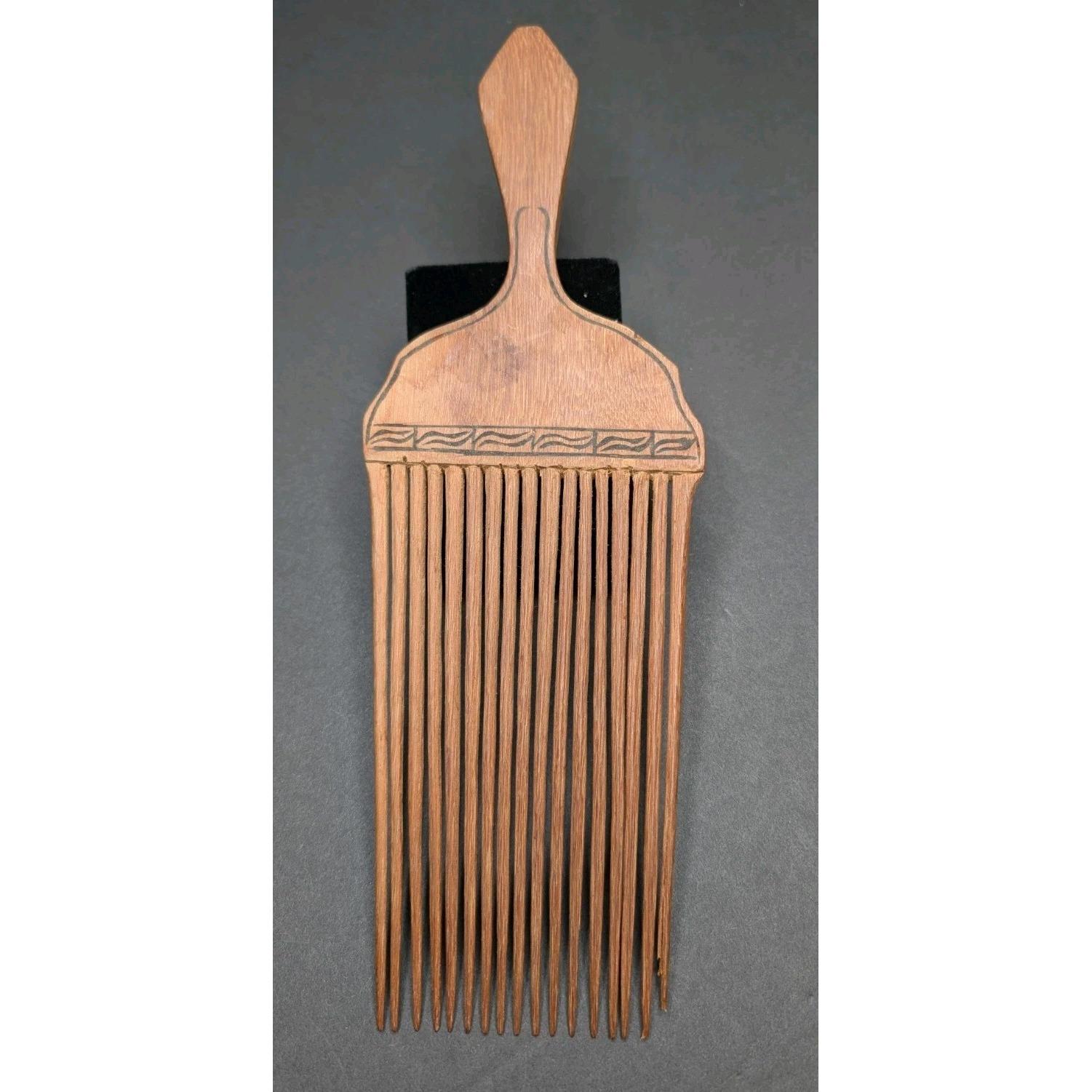 Hand Carved Afro Pick - Etsy