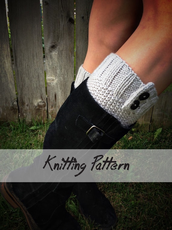 Knitted boot cuffs sales