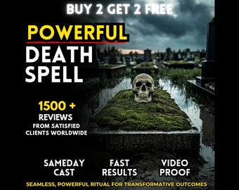 IRREVERSIBLE DEATH SPELL | Revenge Hex | Dark Magic | Powerful Curse | Kill Spell | Death Curse | Karma Spell