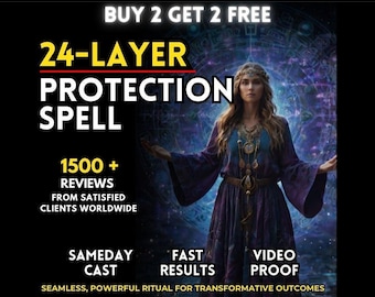 32-LAYER INTERDIMENSIONAL PROTECTION Energetic Shield | Remove Entity | Black Magic Protect | Etheric Shield | Curse Removal | Banishing