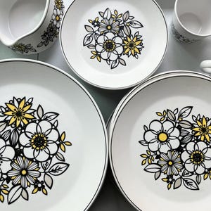 Noritake Desert Flowers Dinnerware Set - Etsy