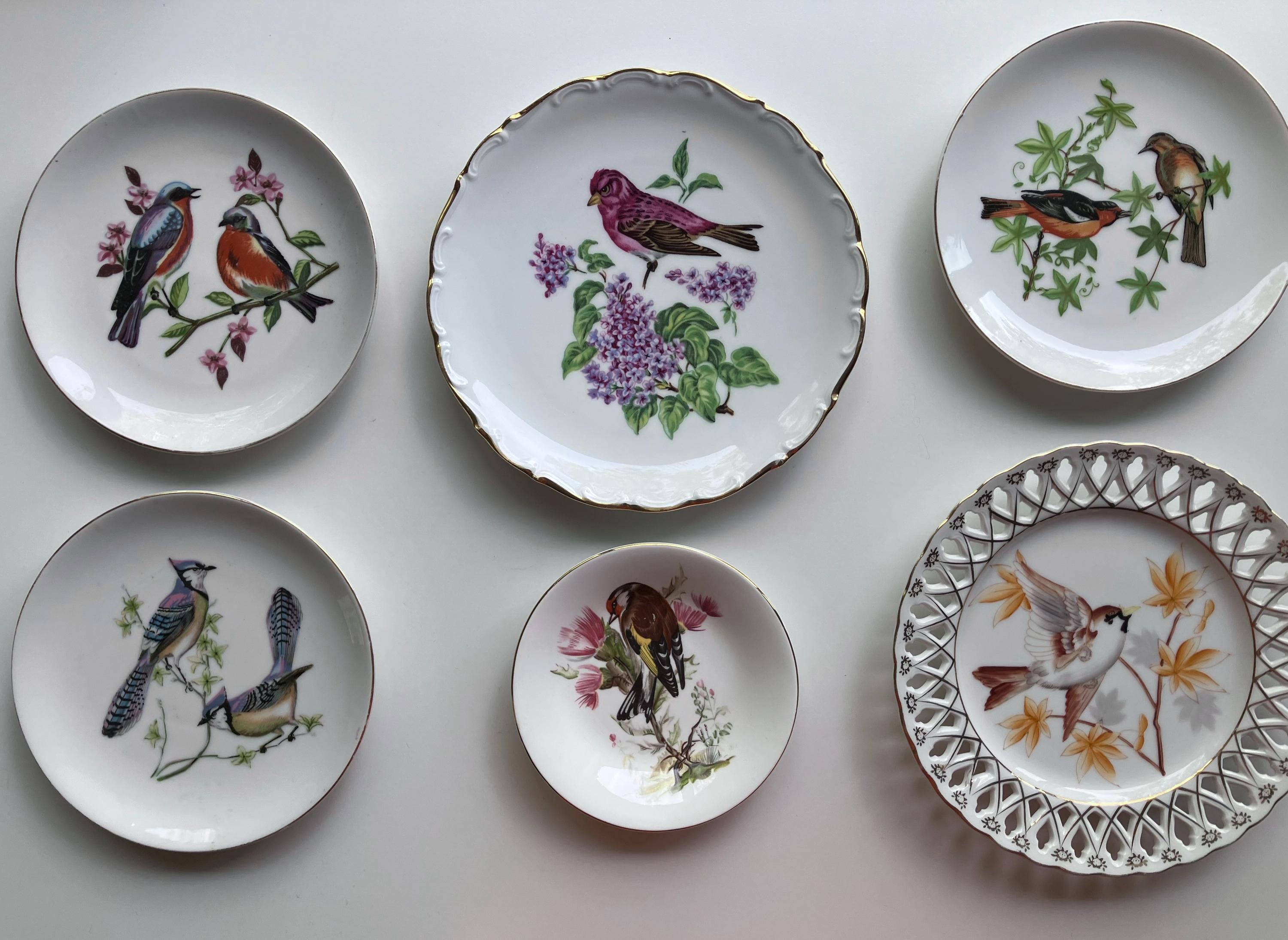Vintage Bird Plates Made in Japan - Etsy