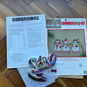 Victoria Howard Kreuzstich-Set – Schneemann-Weihnachtsstrumpf Zum Selbststicken