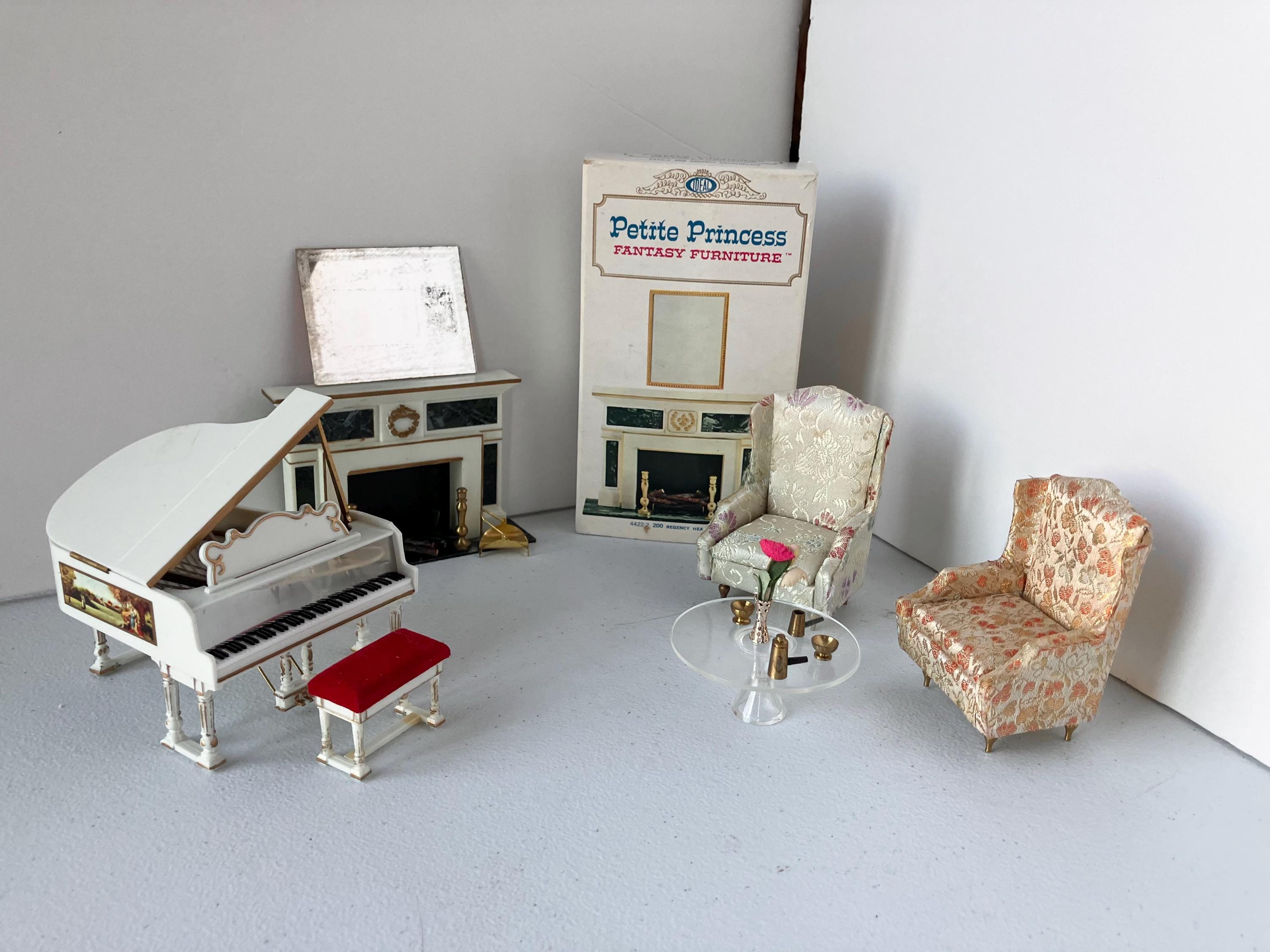 Dollhouse Vintage Piano - Etsy