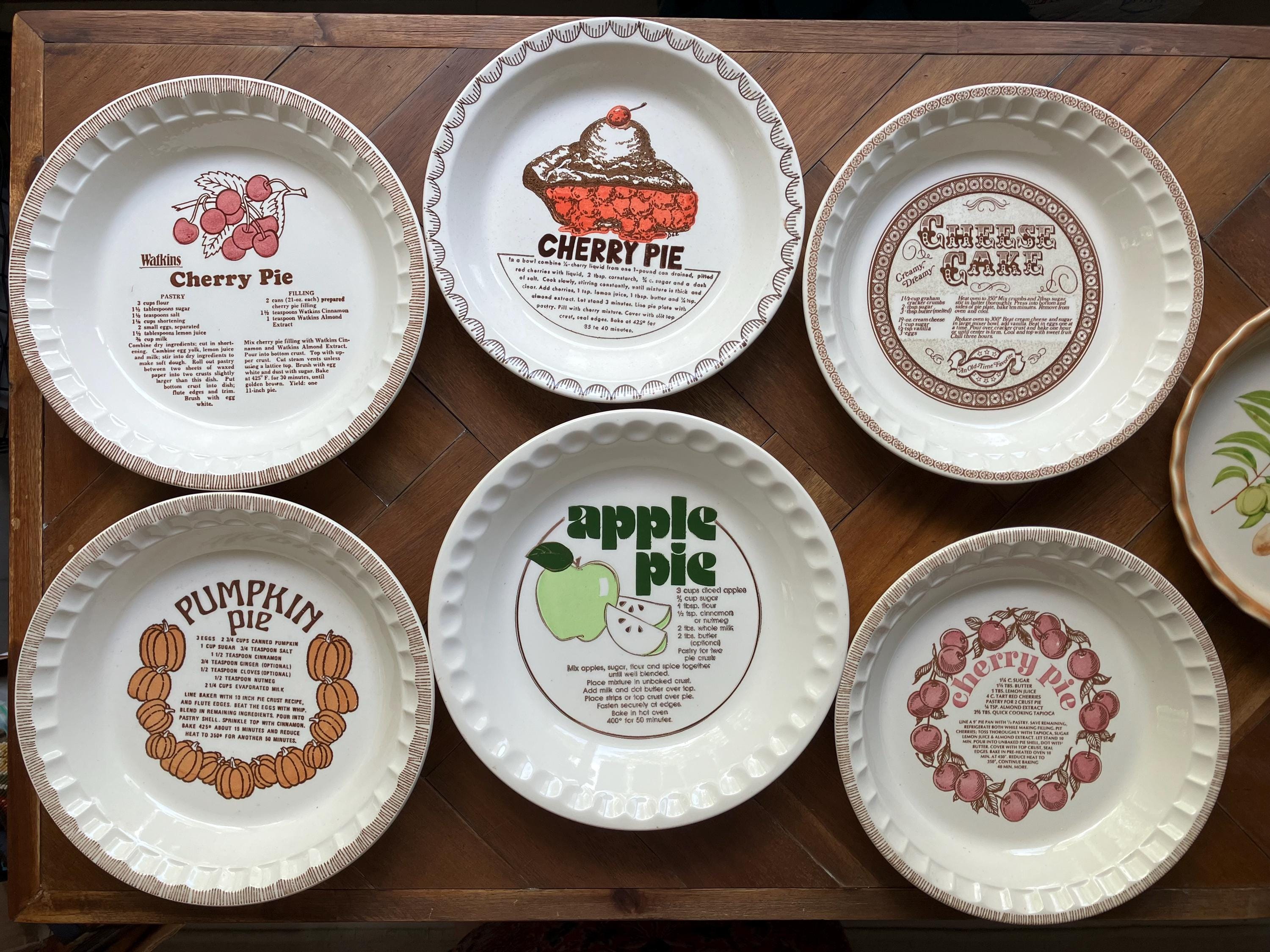 Ceramic Pie Vintage Pie Tins Vintage Ceramic Pie Pan: Collectible