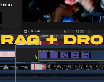 Archive Film 2 Transitions: Video Editing Effects