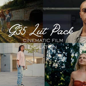 Cinematic Film Emulation LUT Pack - Color Grading I  CapCut I Premiere Pro and others