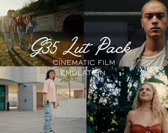 Cinematic Film Emulation LUT Pack - Color Grading I  CapCut I Premiere Pro and others