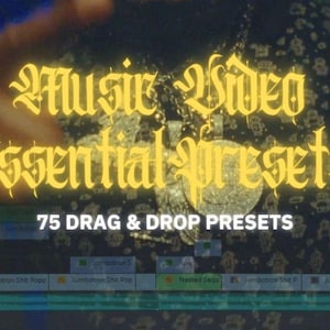 Music Video Editing: 75+ Essential Presets Drag & Drop Effects I Premiere Pro