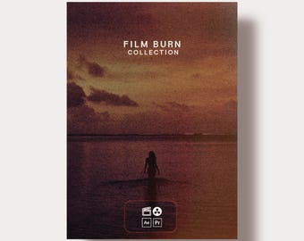 40 Film Burn Overlays: 4K ProRes, Sound Effects