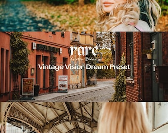 Vintage Dream Lightroom Preset: Retro Film Effects