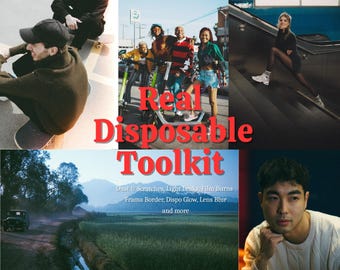 Real Disposable Camera Lightroom 10 Presets + 55 Effects Bundle