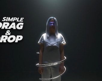 Liquid Spiral FX: Drag & Drop Video Effects - 100+ Assets